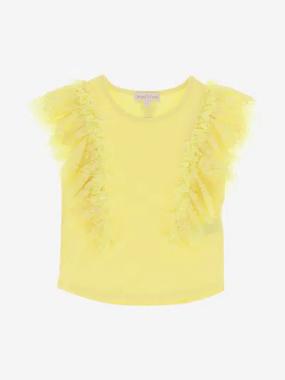 Angel's Face Babies' Girls Saige Vest Top In Yellow