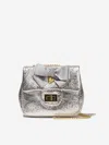 Angel's Face Angels Face Girls Skyla Metallic Shoulder Bag In Silver