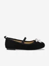 Angel's Face Girls Sofia Diamante Bow Pumps In Black