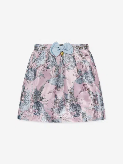 Angel's Face Kids' Girls Sybil Jacquard Skirt In Pink