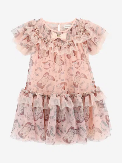 Angel's Face Babies' Angels Face Girls Victoria Rodeo Tulle Dress In Neutral