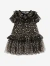 Angel's Face Angels Face Girls Victoria Tulle Leopard Dress In Black