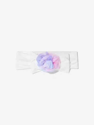 Angel's Face Babies' Girls Violets Headband One In White
