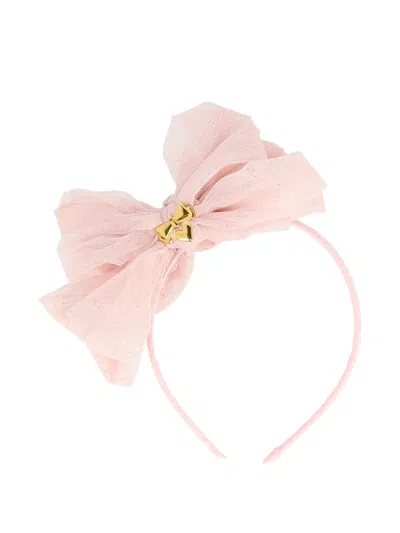 Angel's Face Kids' Gladys Bow Headband In Pink