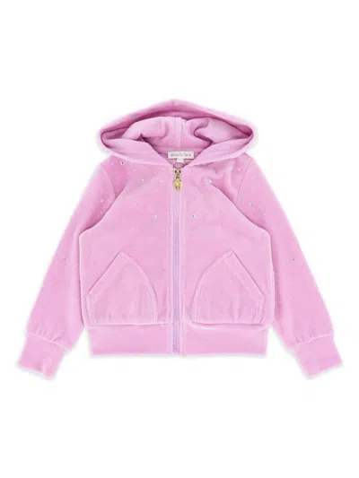 Angel's Face Kids' Hooded Top In Pink