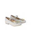 Angel's Face Girls Maya Crystal Shoes In Silver
