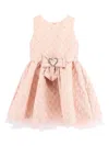 Angel's Face Monty Tiny Flower Jacquard Dress In Pink