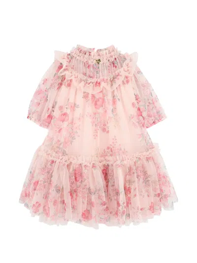 Angel's Face Kids' Myrtisa Posy Dress In Pink