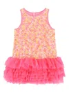 Angel's Face Sequin-embellished Dress In Pink