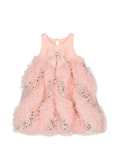 Angel's Face Kids' Sequin-embellishment Dress In Pink