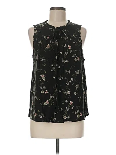 Pre-owned Angels Sleeveless Blouse In Black