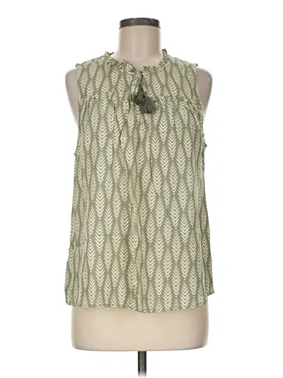 Pre-owned Angels Sleeveless Blouse In Green