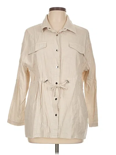 Pre-owned Angels Trenchcoat In Ivory