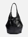Anggae Glossy Big Shoulder Bag