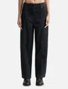 Anggae Nep Wide Denim In Black