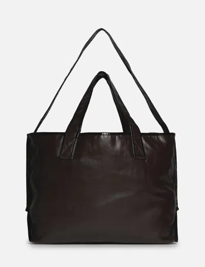 Anggae Office Tote In Brown/褐色/브라운/ブラウン