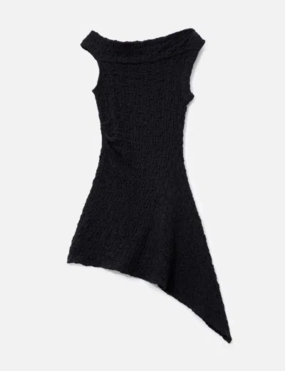 Anggae Unbalanced Mini Dress