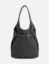 Anggae Washed Canvas Big Shoulder Bag