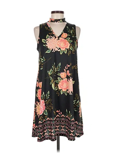 Pre-owned Angie Casual Dress In Black