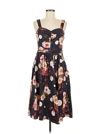 Pre-owned Angie Casual Dress In Black