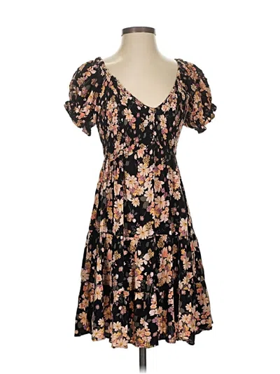 Pre-owned Angie Casual Dress In Black