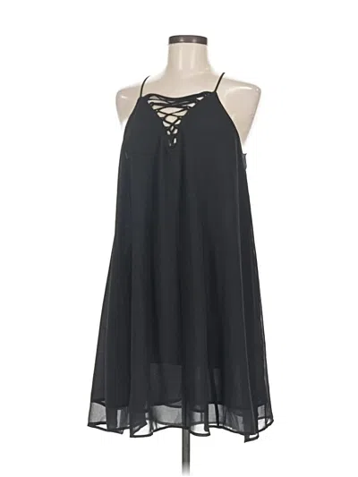 Pre-owned Angie Casual Dress In Black