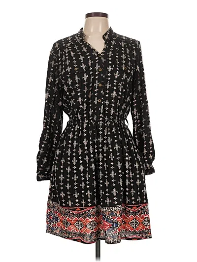 Pre-owned Angie Casual Dress In Black