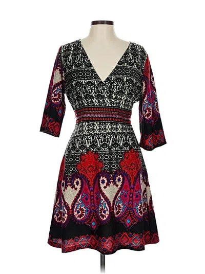 Pre-owned Angie Casual Dress In Black