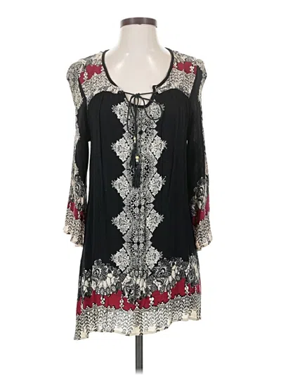 Pre-owned Angie Casual Dress In Black