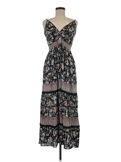 Pre-owned Angie Casual Dress In Black