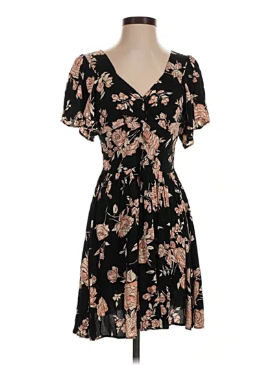 Pre-owned Angie Casual Dress In Black