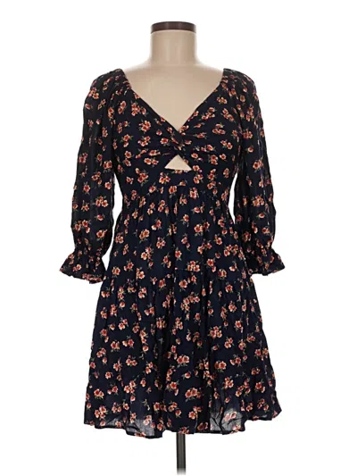 Pre-owned Angie Casual Dress In Black