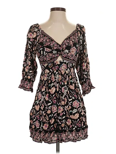 Pre-owned Angie Casual Dress In Black
