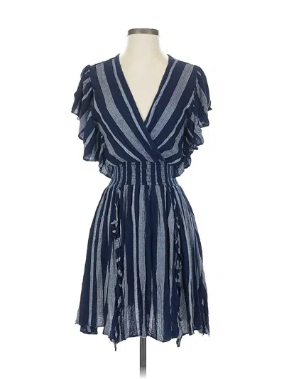Pre-owned Angie Casual Dress In Blue