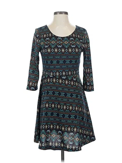 Pre-owned Angie Casual Dress In Blue