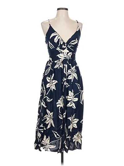 Pre-owned Angie Casual Dress In Blue