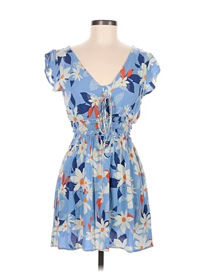 Pre-owned Angie Casual Dress In Blue
