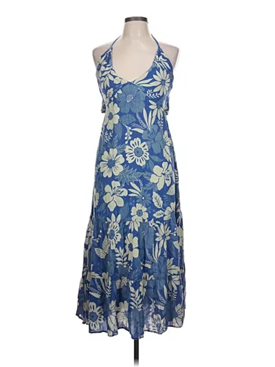 Pre-owned Angie Casual Dress In Blue