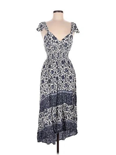 Pre-owned Angie Casual Dress In Blue
