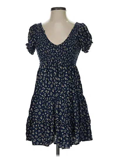 Pre-owned Angie Casual Dress In Blue