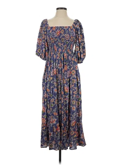 Pre-owned Angie Casual Dress In Blue