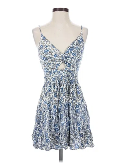 Pre-owned Angie Casual Dress In Blue