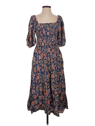 Pre-owned Angie Casual Dress In Blue