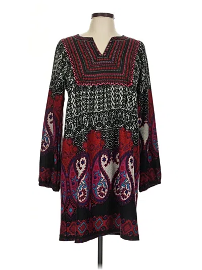 Pre-owned Angie Casual Dress In Burgundy