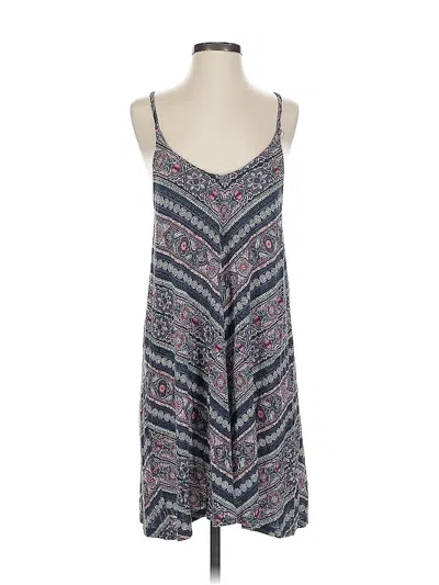 Pre-owned Angie Casual Dress In Gray