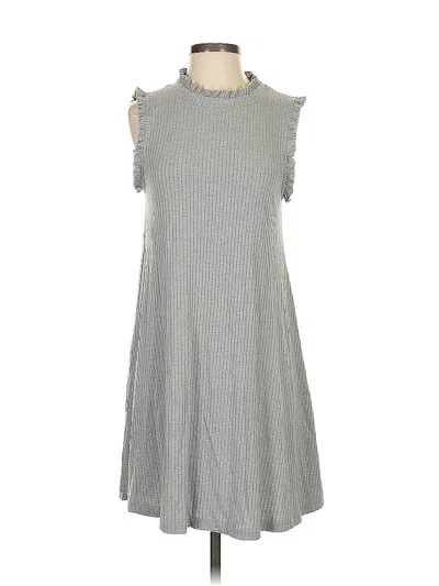 Pre-owned Angie Casual Dress In Gray