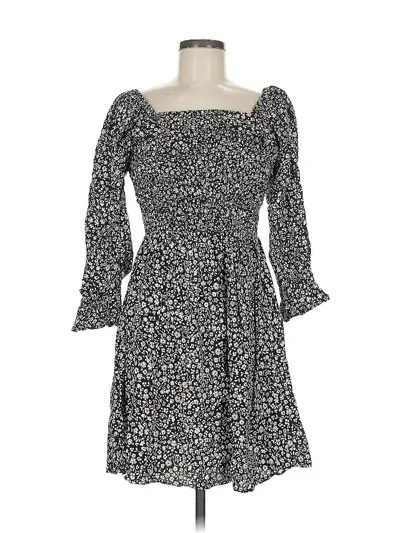 Pre-owned Angie Casual Dress In Gray
