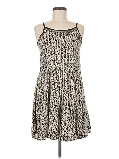 Pre-owned Angie Casual Dress In Gray