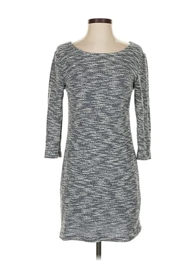 Pre-owned Angie Casual Dress In Gray