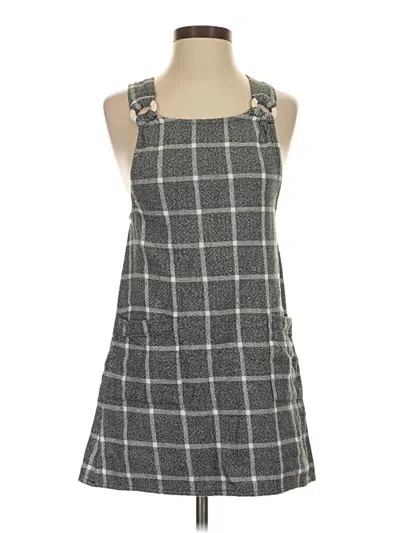Pre-owned Angie Casual Dress In Gray